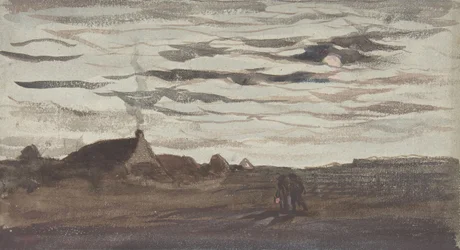 Światło księżyca, ok. godz. 1860.