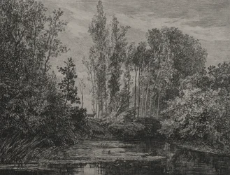 Jelenie na brzegu, 1850 r.