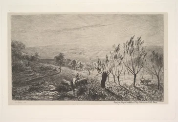 Wschód słońca, 1850.