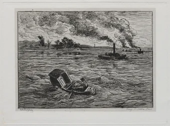 Rejs statkiem: parowce lub uważaj na parowce, 1861.