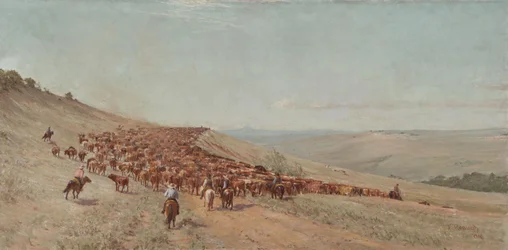 Prowadzenie stada, 1904