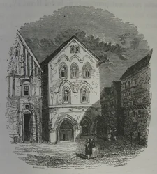 Dom Templariuszy w Louviers. Daubigny  John Quartley.