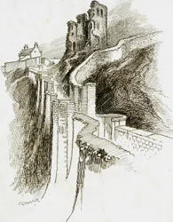 Zamek Scarborough, North Yorkshire, 1892-1933