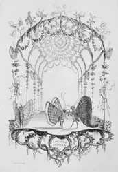 Teatr Włoski Teatr Włoski, z Essai de Papilloneries Humaines par Saint A..., ca. 1756-60.