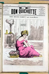 Okładka „Le Don Kichot”, numer 58, Satirique en Couleurs