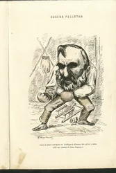Ilustracja Charlesa Gilberta-Martina (1839-1905) w „” Współczesnych Grymasach””