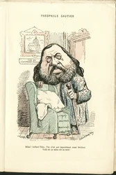 Ilustracja Charlesa Gilberta-Martina (1839-1905) w „” Współczesnych Grymasach””
