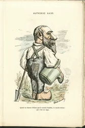 Ilustracja Charlesa Gilberta-Martina (1839-1905) w „” Współczesnych Grymasach””