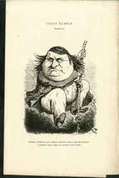 Ilustracja Charlesa Gilberta-Martina (1839-1905) w „” Współczesnych Grymasach””