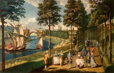 „Widok Yorku, 1756”, 1943.