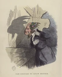 Wystarczająco stary, by wiedzieć lepiej (kolorowy grawerunek)