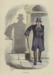 Fizyka (kolorowy grawer)