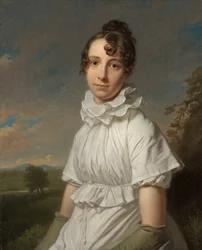 Portret Emmy Jane Hodges Emma Jane Hodges (1789-1868), córka artysty