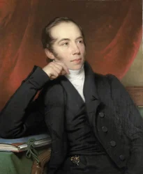 Portret Pietera Ernsta Hendrika Praetoriusa, brokera, rysownika i malarza. Prezes Zarządu Rijksmuseum 1852-74