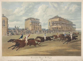 Doncaster Great St Leger, 1839. Remis między Charles XII a Euclid.