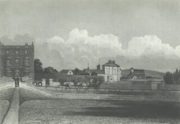 Kościół Hove, Od morza, 1835.