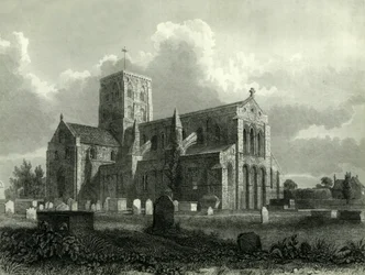 Kościół New Shoreham, 1835.