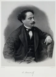 Alexandre Dumas, fils 1824-1895, połowa XIX wieku.
