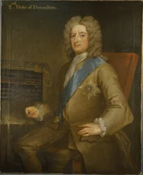 Portret Williama Cavendisha, 2. księcia Devonshire (olej na płótnie)