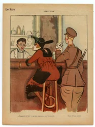 Czerwony śmiech, satyryczny w kolorach