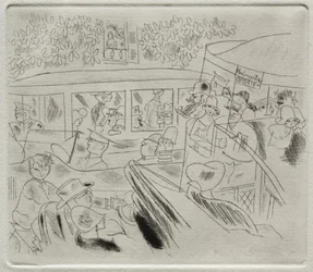 Ruch uliczny, Montmartre