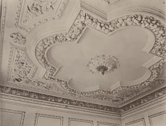 Belton House, Grantham, sufit na klatce schodowej