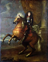 Portret konny Ludwika XIV (1638-1715) ok. 1668