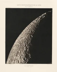 Carte photographique de la lune, planche VI (Fotograficzna mapa Księżyca, plansza VI), 22 lutego
