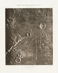 Carte photographique de la lune, planche XIII.A (Fotograficzna mapa Księżyca, plansza XIII.A), 23 października