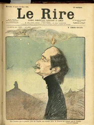 Ilustracja Charlesa Leandre (1862-1934) do okładki Le Rire