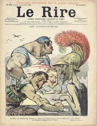 Ilustracja Charlesa Leandre (1862-1934) do okładki Le Rire