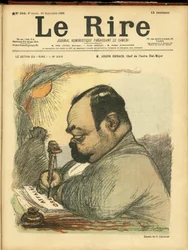 Ilustracja Charlesa Leandre (1862-1934) do okładki Le Rire