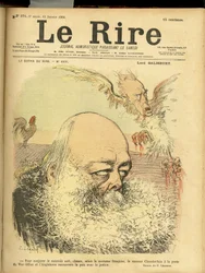 Ilustracja Charlesa Leandre (1862-1934) do okładki Le Rire