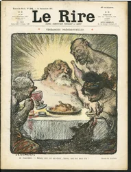 Ilustracja Charlesa Leandre (1862-1934) do okładki Le Rire