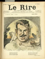Ilustracja Charlesa Leandre (1862-1934) do okładki Le Rire
