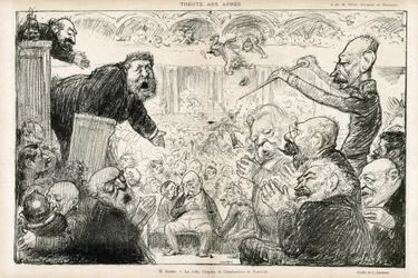 Ilustracja Charlesa Leandre (1862-1934) w Le Rire