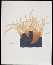 Kapelusz ojca - „La Mode en 1912” Marcelle Demay, ilustracja Charles Martin (1884-1934)