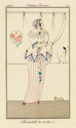 Talerz 45 z „Costumes Parisiens”
