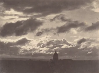 Studium nieba, 1855-56.
