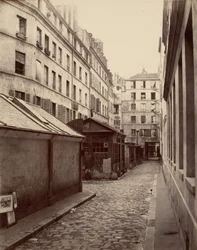 Pasaż Dwóch Sióstr przy rue Lafayette, ok. godz. 1867.