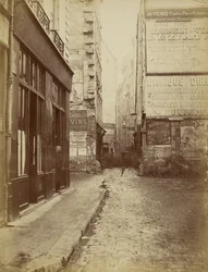 Rue Tirechappe, widok od rue Saint-Honoré