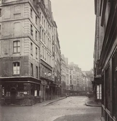 Ulica ślusarska, ok. godz. 1865.