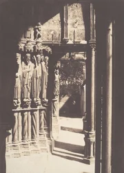 [Portal południowy, katedra w Chartres], 1854.