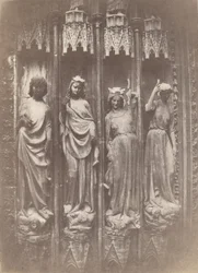 Cnoty kruszące przywary, katedra w Strasburgu, 1853 r.