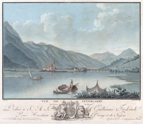Vue de Interlaken, ok. 1787 (Akwaforta i akwaforta)