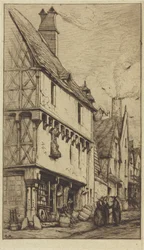 Stary dom w Bourges, czasem nazywany „Domem Muzyka”