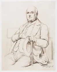 Casimir le Conte, według Boulangera, 1856.