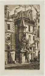 Dom z wieżyczką, rue de la Tixéranderie