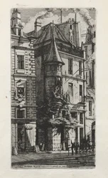 Dom z wieżyczką, rue de la Tixéranderie, Paryż