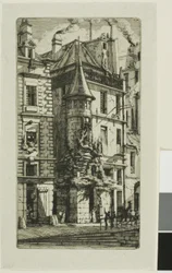 Dom z wieżyczką, rue de la Tixéranderie